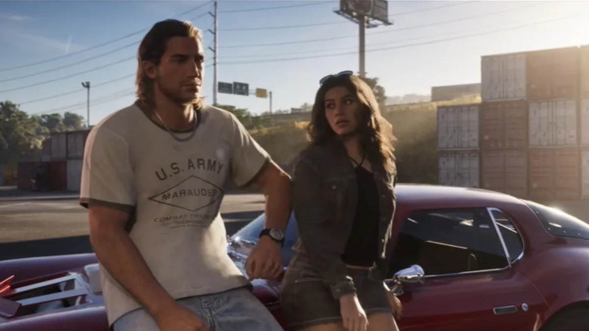Jason dan Lucia di launch trailer GTA 6