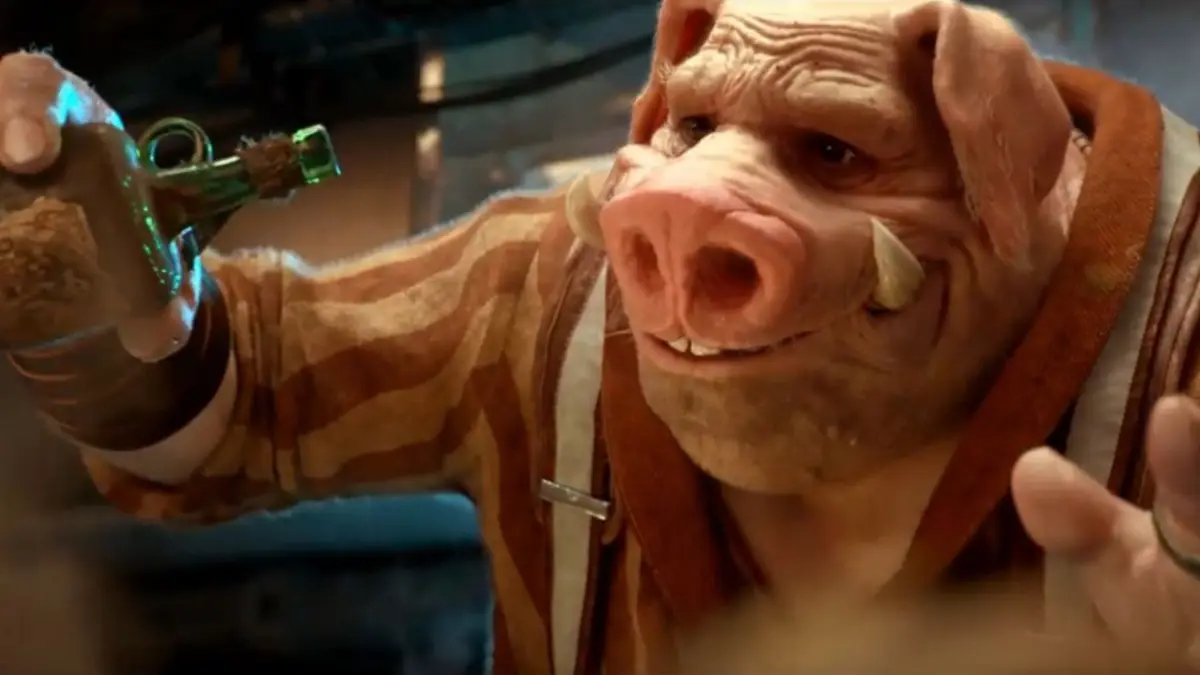Karakter babi dari Beyond Good & Evil 2 pre-production