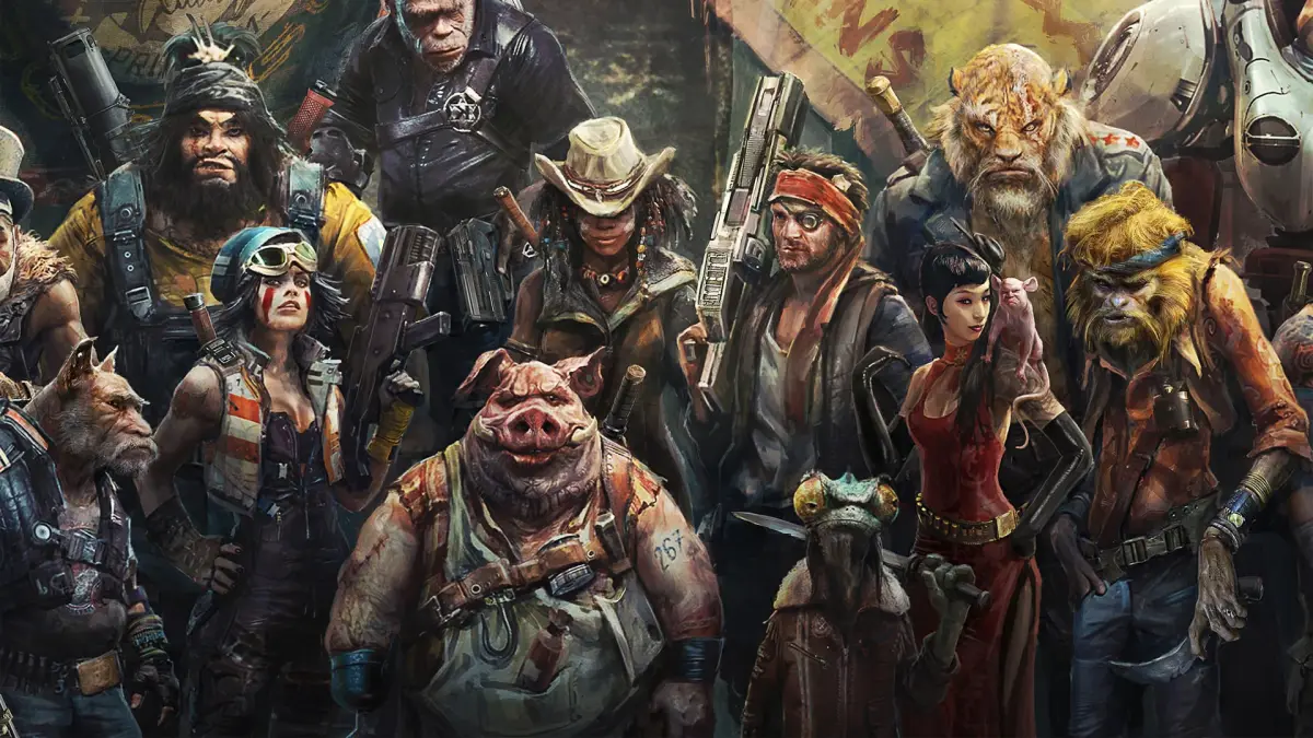 Para karakter Beyond Good & Evil 2 pre-production dalam artwork