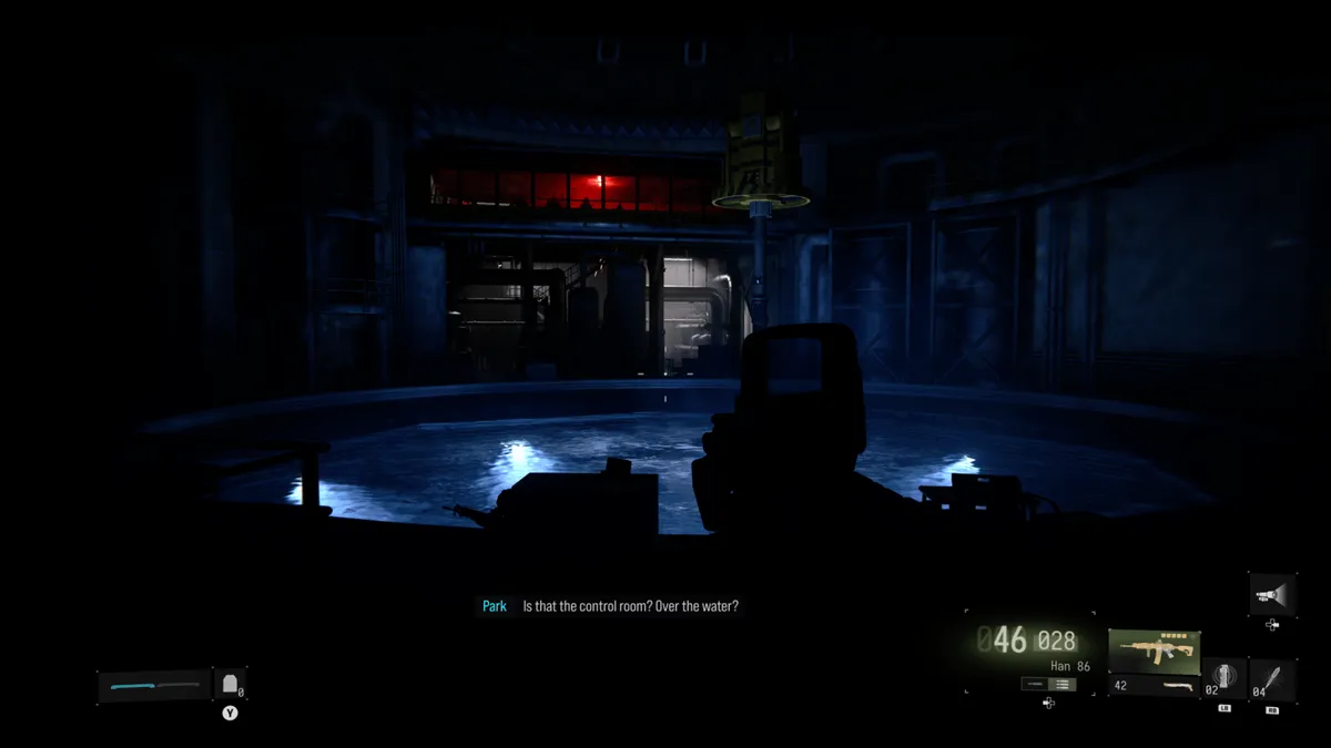 Misi gelap di fasilitas air dalam campaign Call of Duty Modern Warfare 4