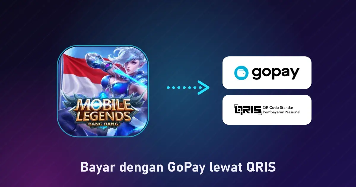 Bayar dengan GoPay lewat QRIS, panduan cara topup game di gopay