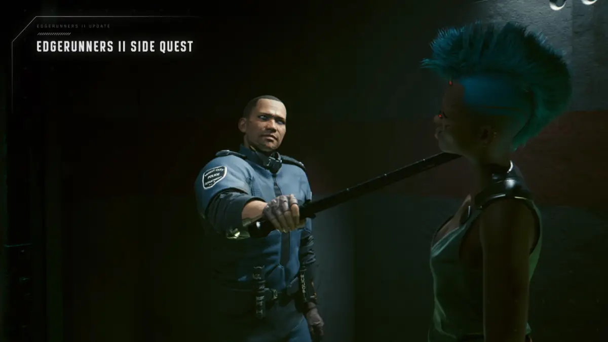 Side quest Edgerunners II di Cyberpunk 2077 Update 2.5