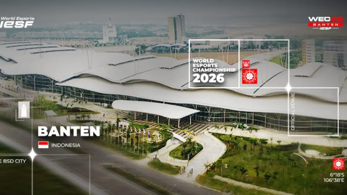 ICE BSD Jadi Venue IESF WEC 2026, Digelar 15 sampai 20 Desember