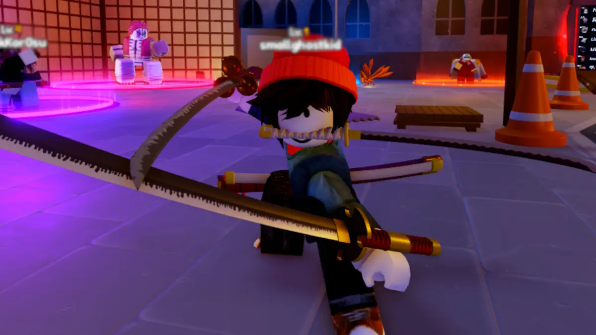 Karakter pemegang katana di Anime Apocalypse saat klaim kode Anime Apocalypse Oktober 2026