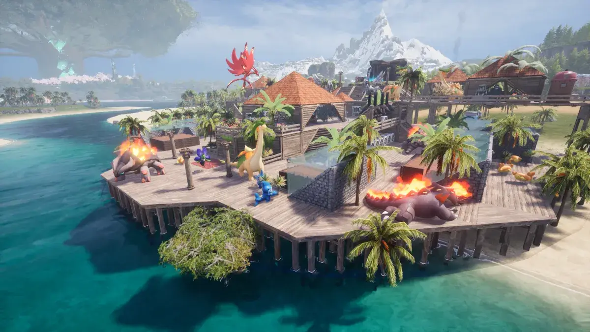 Base di Palworld yang dipenuhi Pals, gambaran roster pals baru Palworld