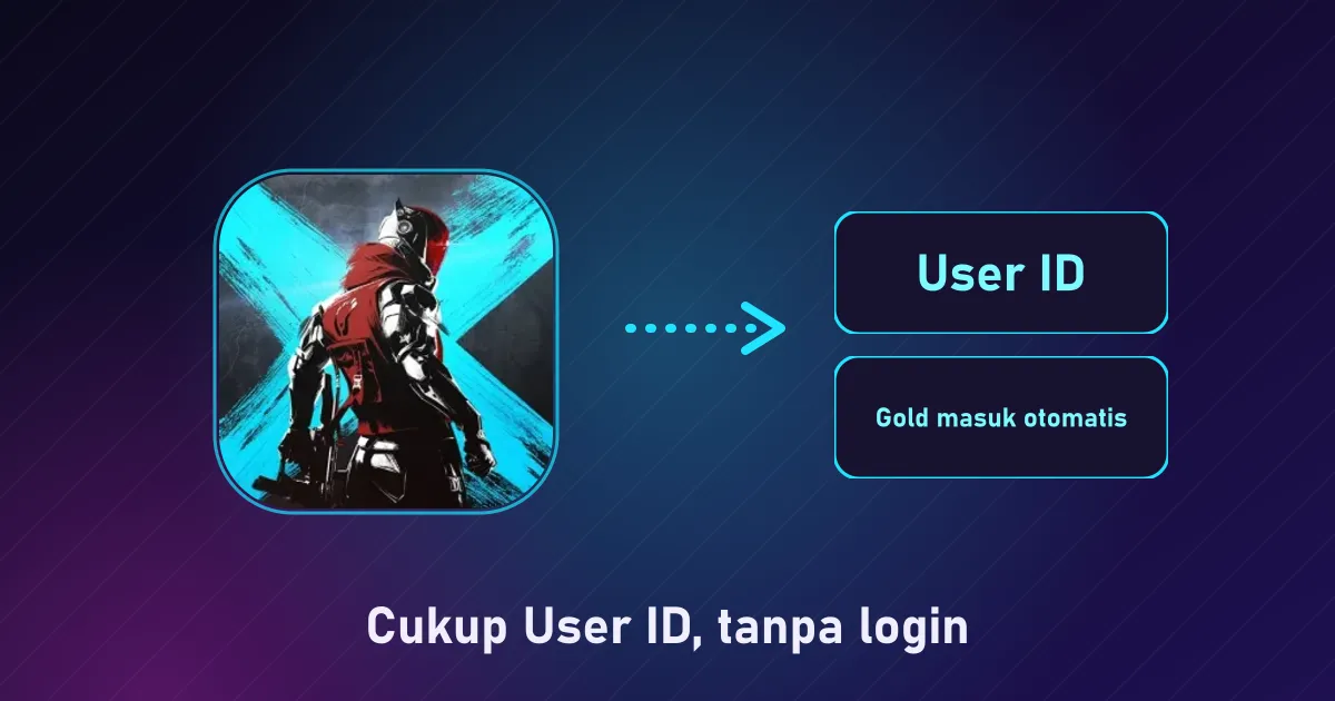 Cukup User ID, tanpa login, panduan topup game bloodstrike