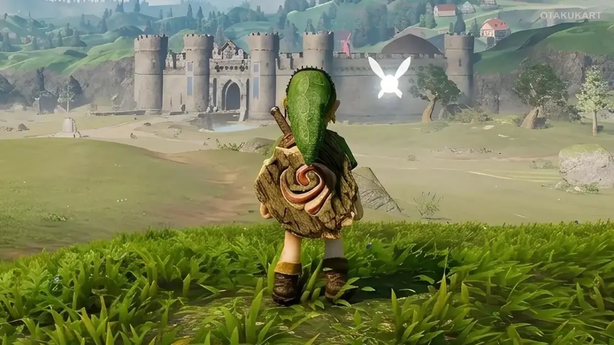 Padang Hyrule di Ocarina of Time remake yang ukuran filenya 27GB di Switch 2