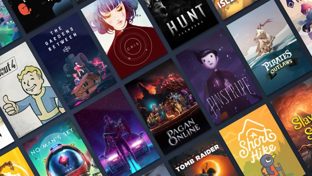 Halaman Steam penuh game, tempat AI slop di Steam ikut terekspos saat Next Fest