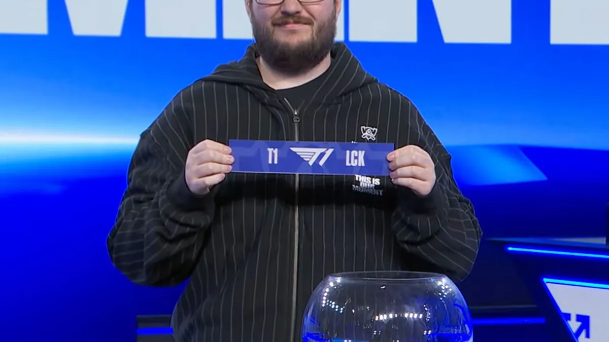 Draw Round 1 Worlds 2026 Swiss Stage T1 dari LCK
